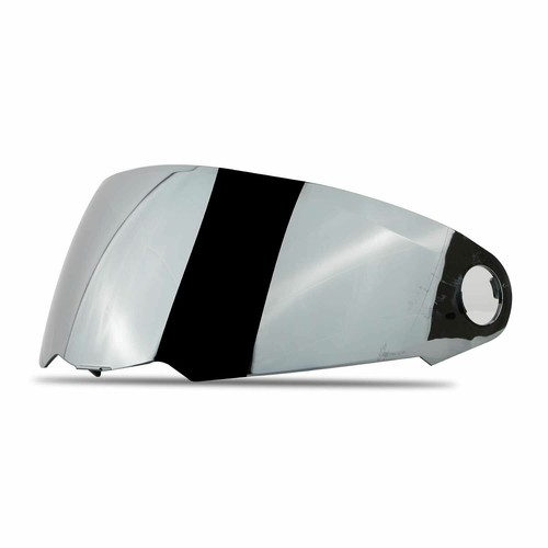 Helmet visor chrome - visor, silver